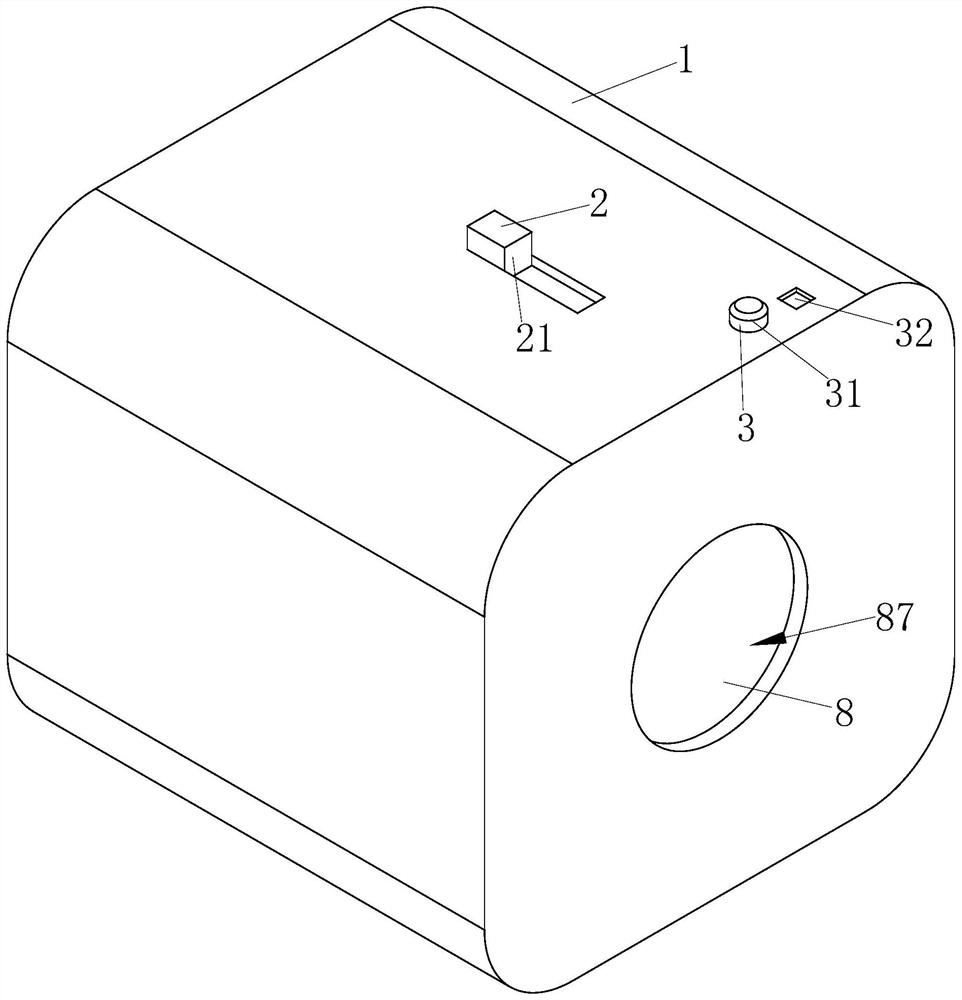 A glue smearing device for installing bathroom pipes for hardware