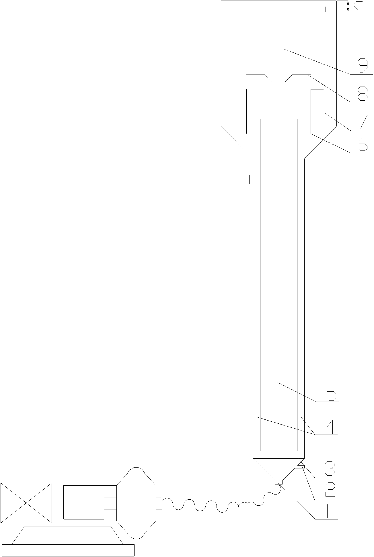 Three-phase biological fluidized bed