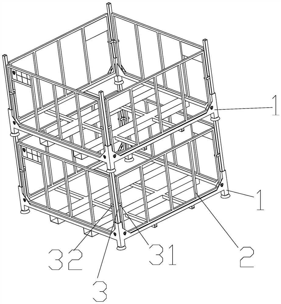 Storage and transportation logistics turnover frame