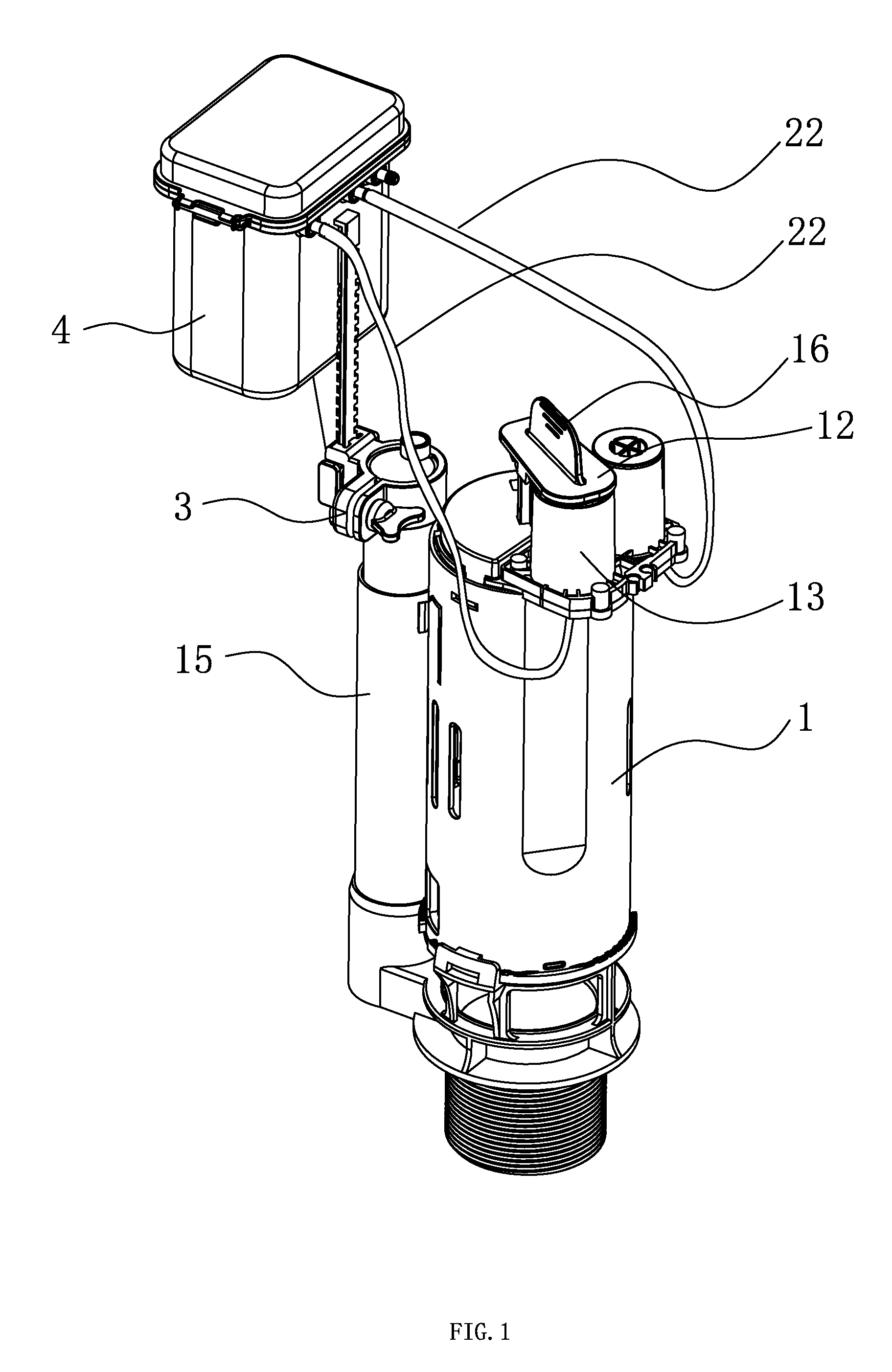 Drive valve device based on capacitive sensing