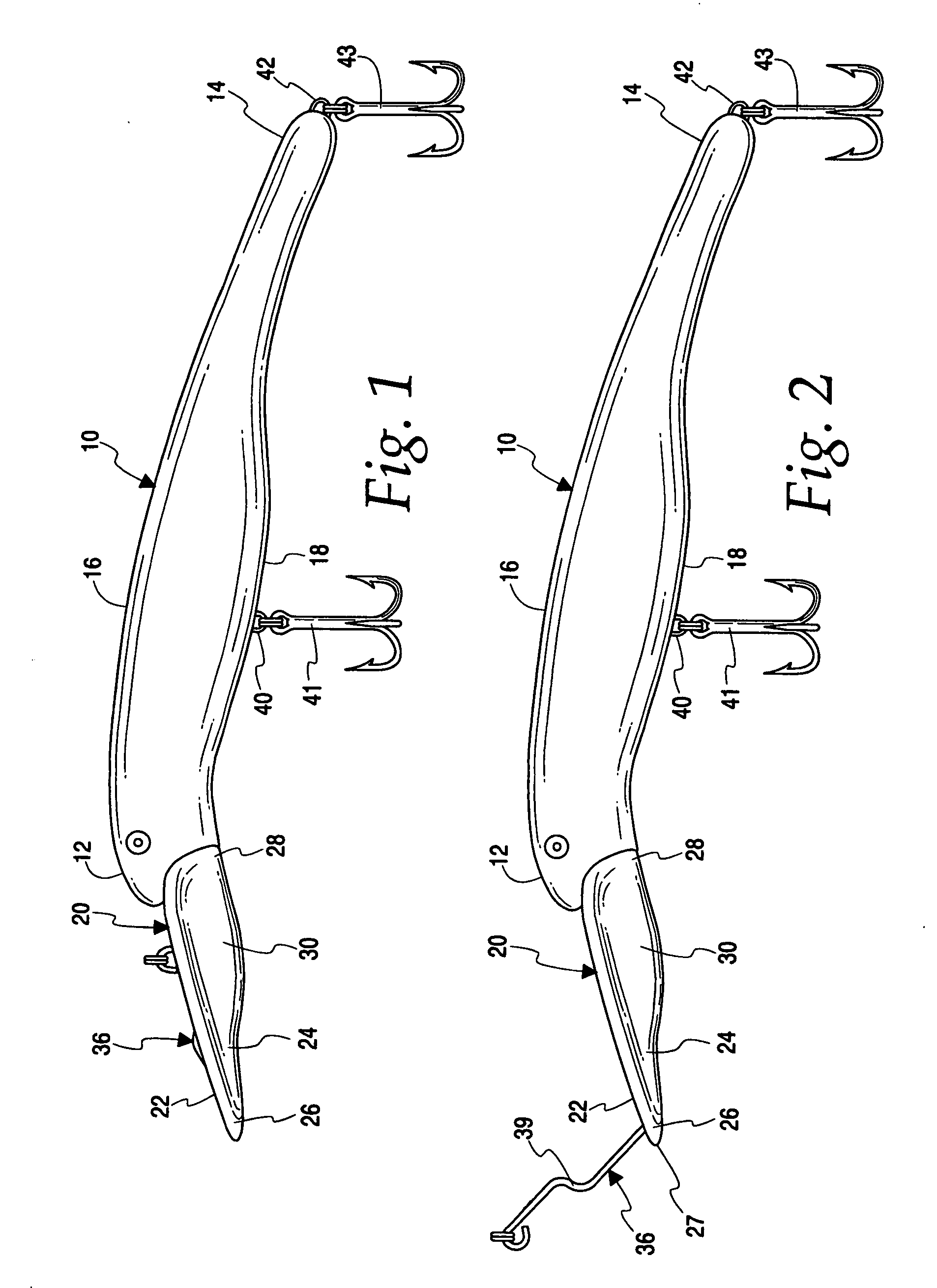 Deep diving fishing lure