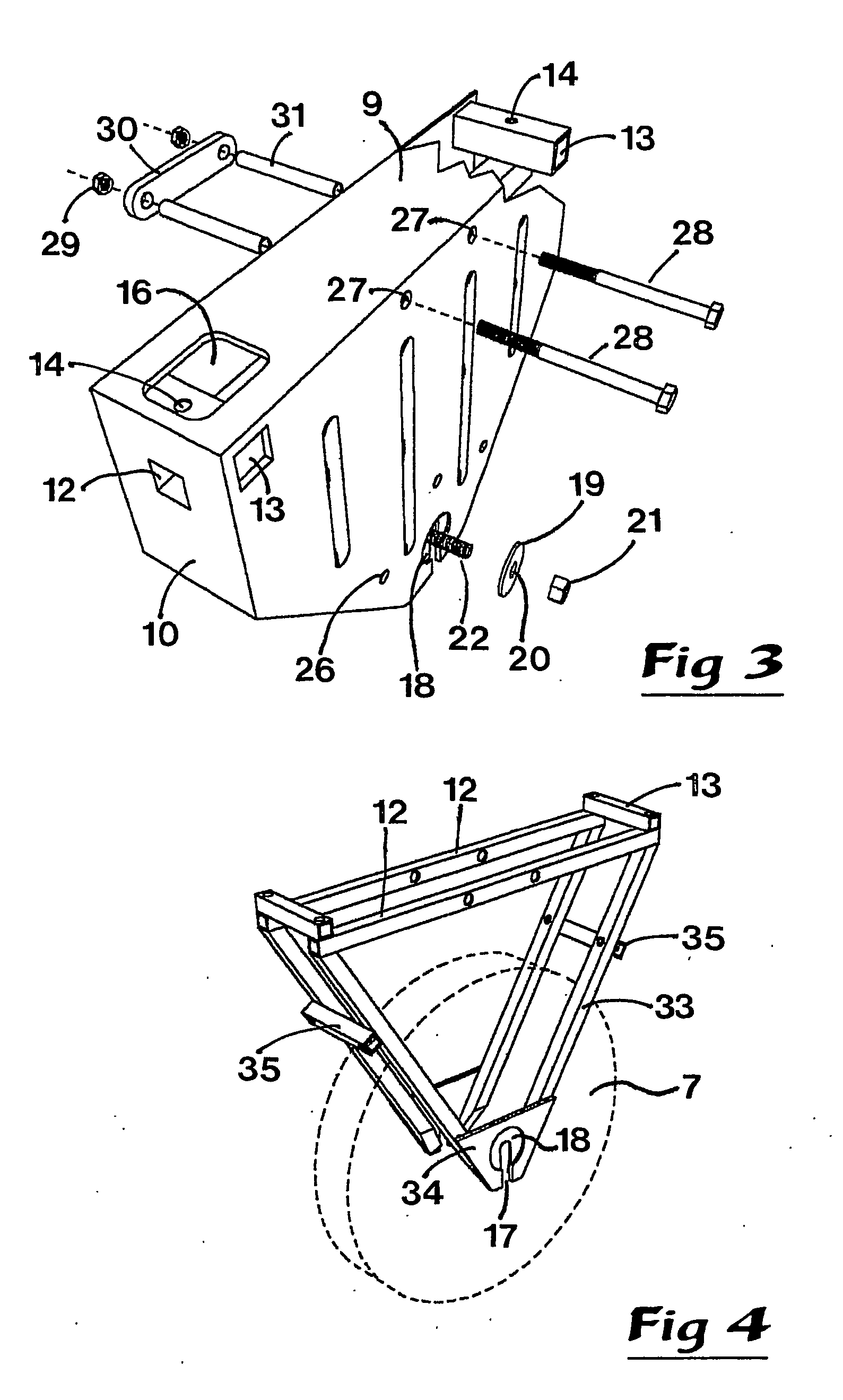 Module and a kit for constructing different variations of vehicles as well as a vehicle constructed from such a kit