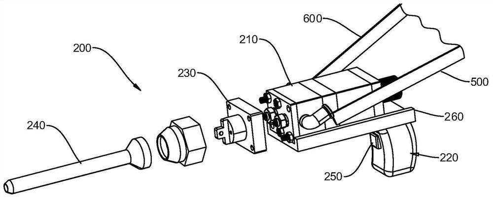 Glue supplementing device and glue supplementing equipment