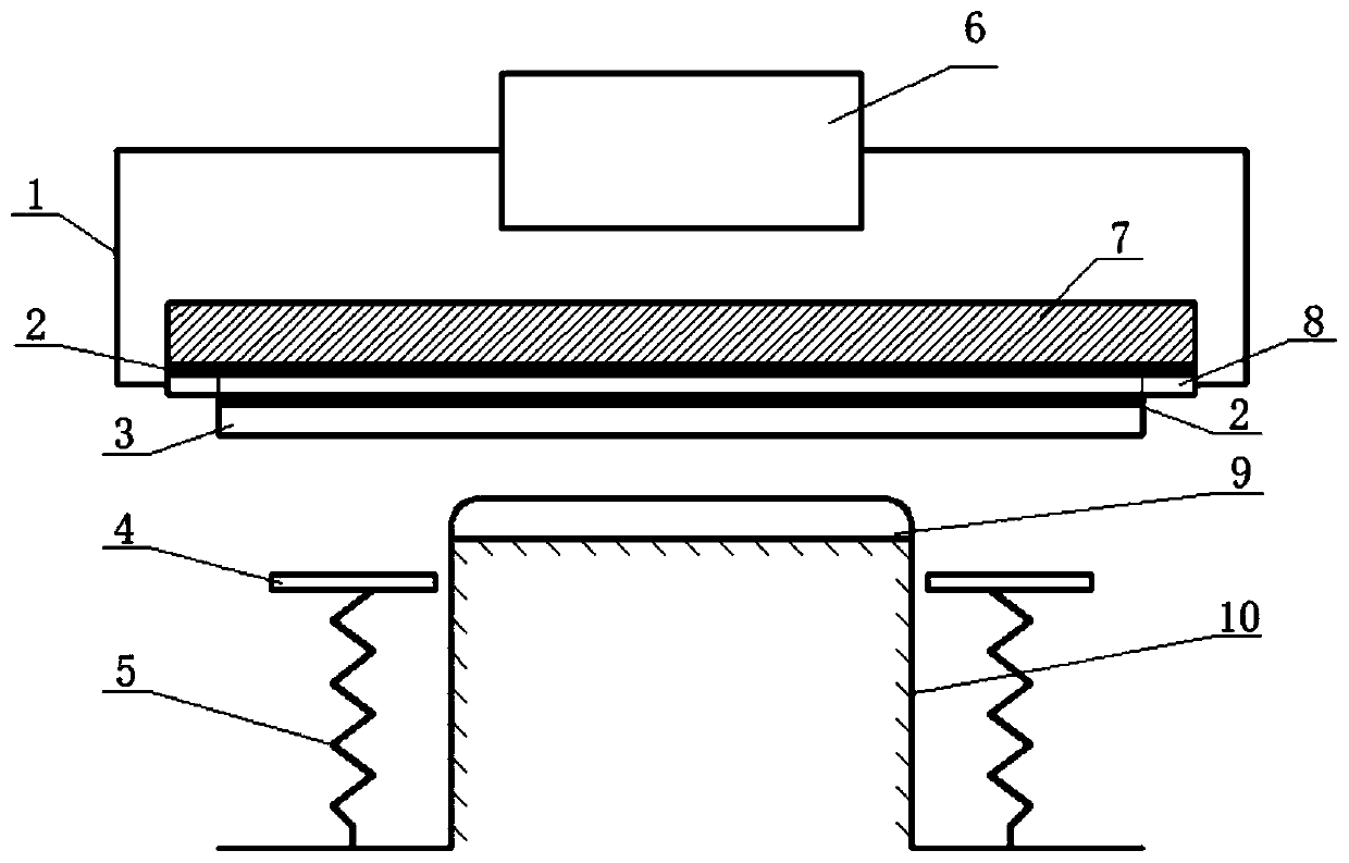 Metal plate component connection and forming composite manufacturing method based on high-speed impact