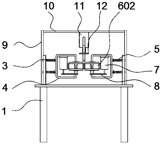 Packaging equipment with disinfection structure for needle processing