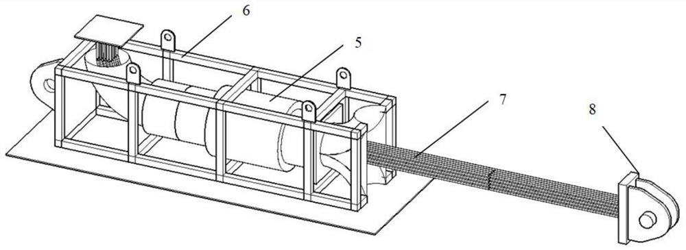 Anchor holding power testing method