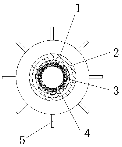 Lime calciner paint liner and forming method thereof