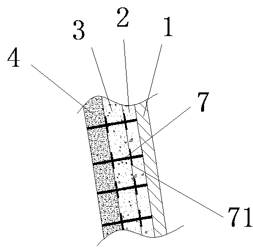 Lime calciner paint liner and forming method thereof