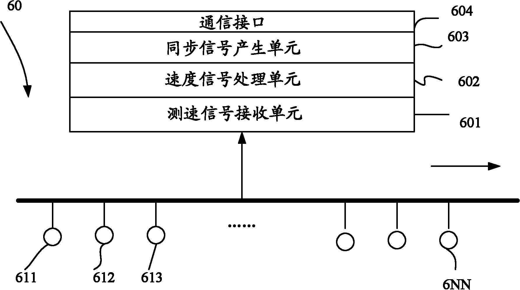 Synchronous tunnel video display system