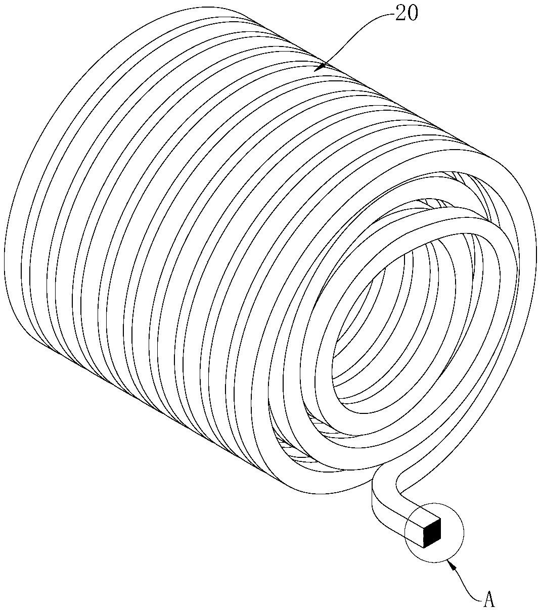 Electromagnetic coil cooling system