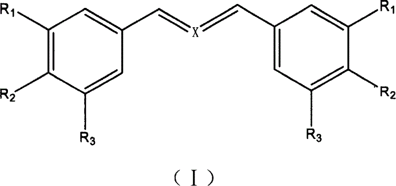 Ramification biphenyl dienones and application