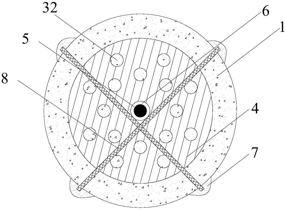 Assembly-type protective construction method for slab-pile wall through pre-stressed anchor cables