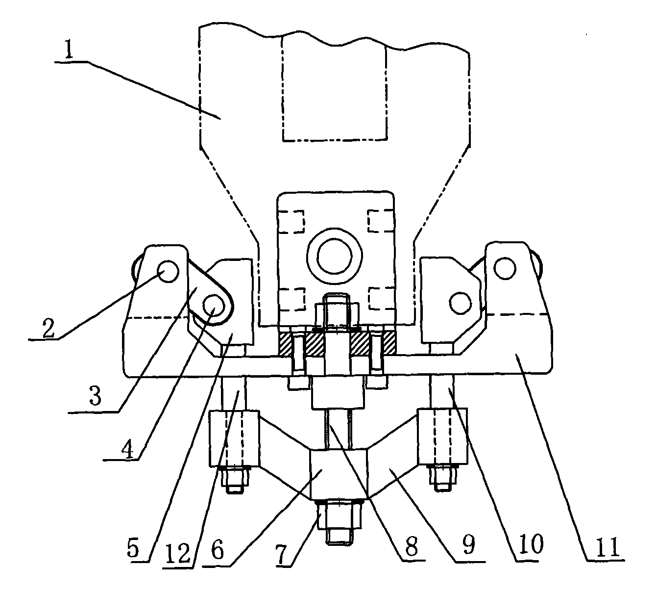 Self-positioning fixture