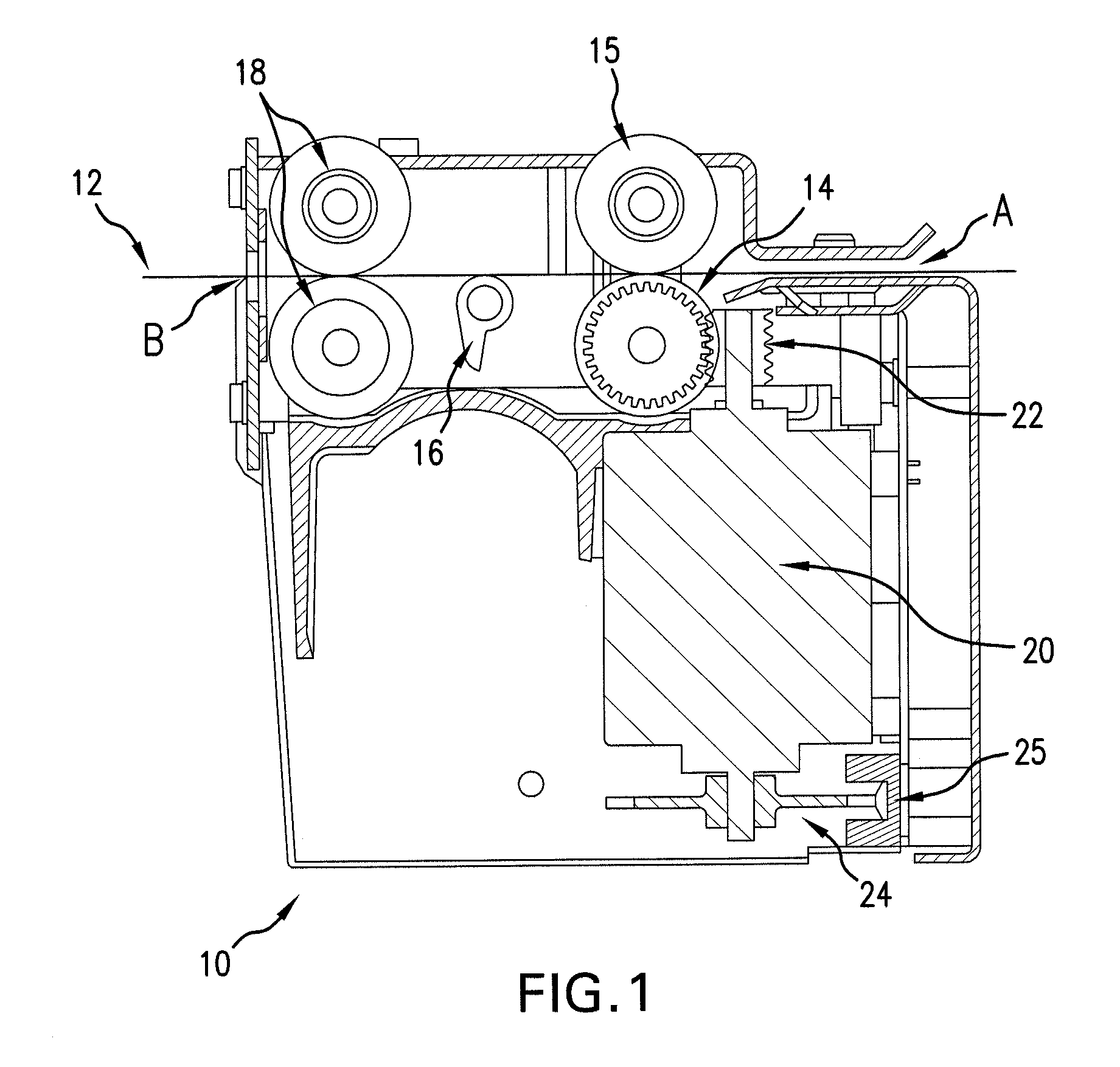 Perforated Ticket Dispensing Machine