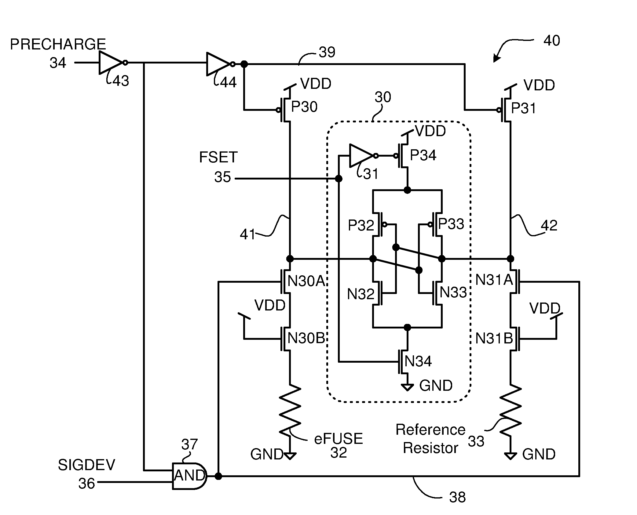 Electrically Programmable Fuse Sense Circuit