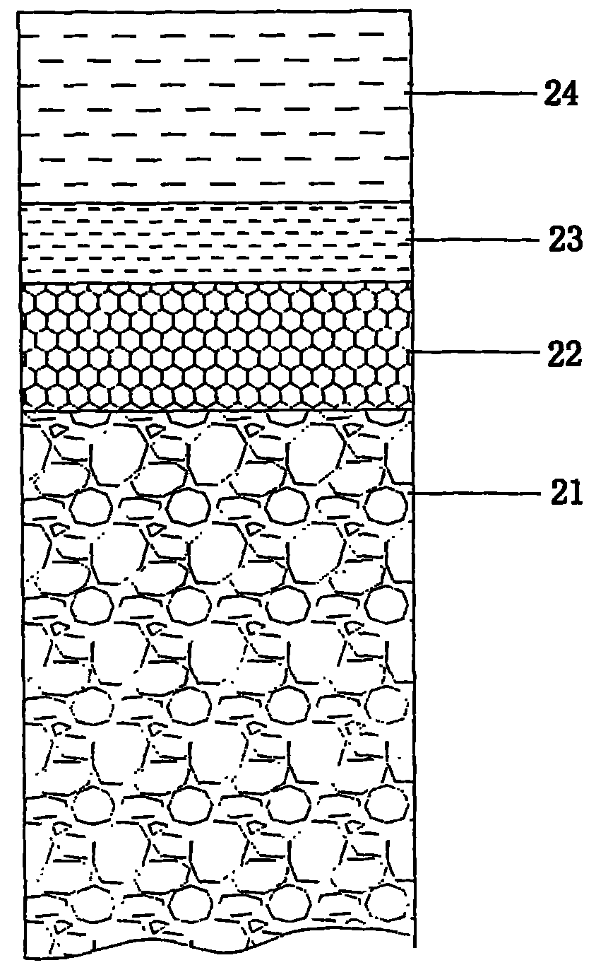 Reclamation method of subsided farm land after earthquake disaster