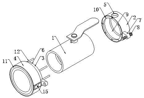 Valve with anti-freezing function