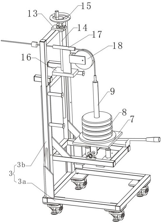 A campus lifting combination adjustable badminton training net frame and its operation method