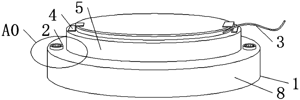 An epitaxial wafer for a diode