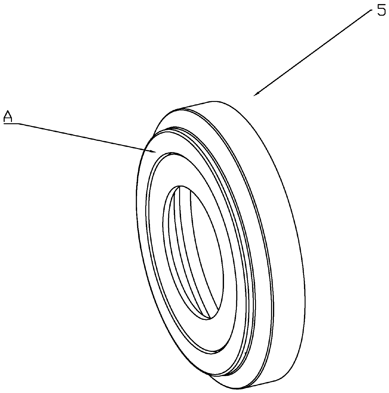 Test device for clutch release bearing