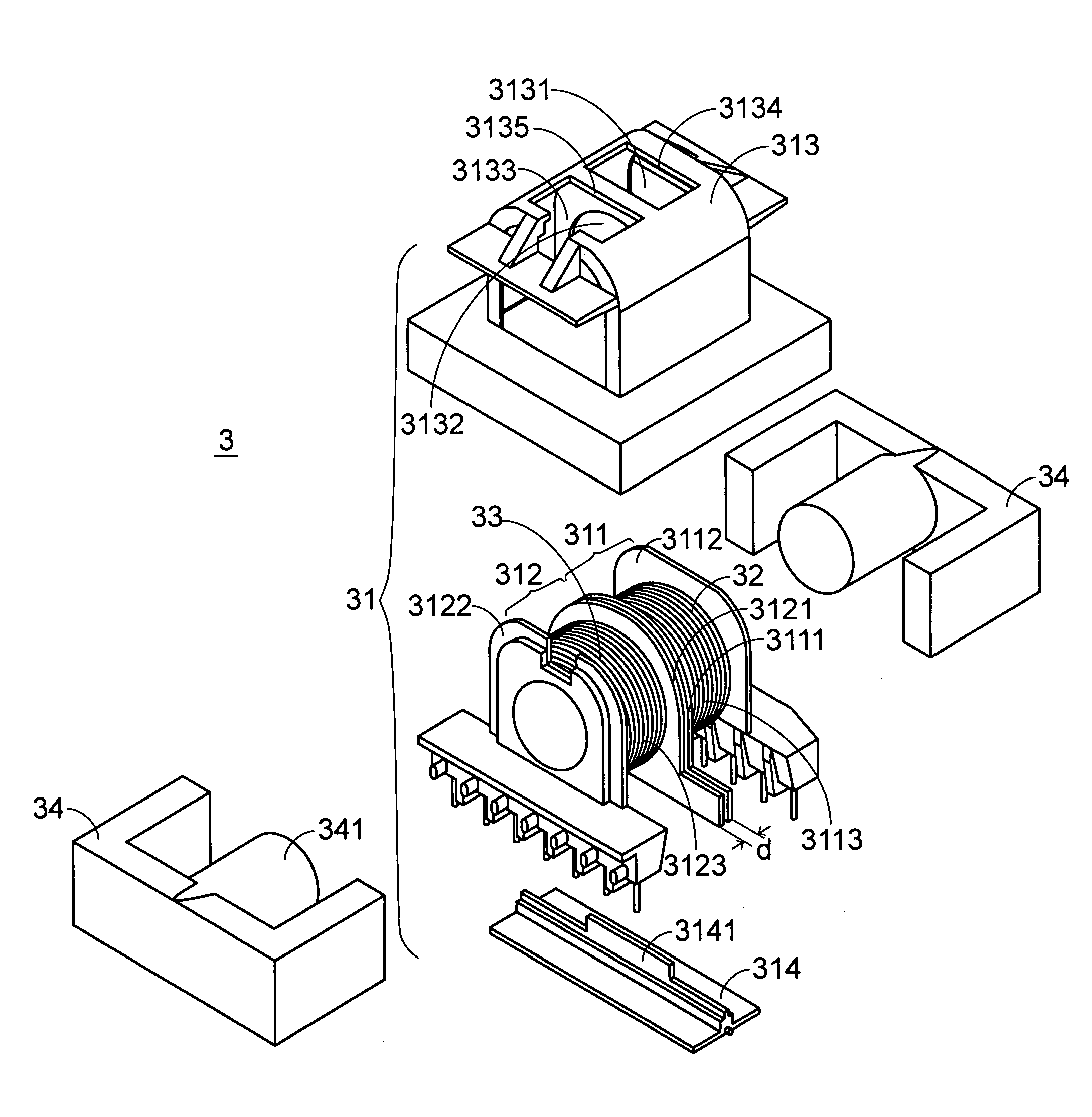 Transformer structure