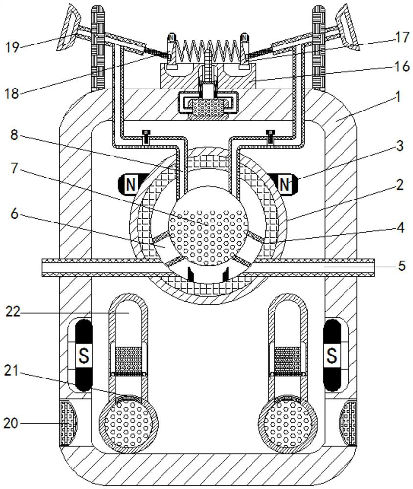 Spray head capable of controlling water flow rate according to environment temperature and automatically changing direction