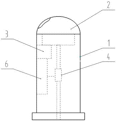 An unattended plant watering device