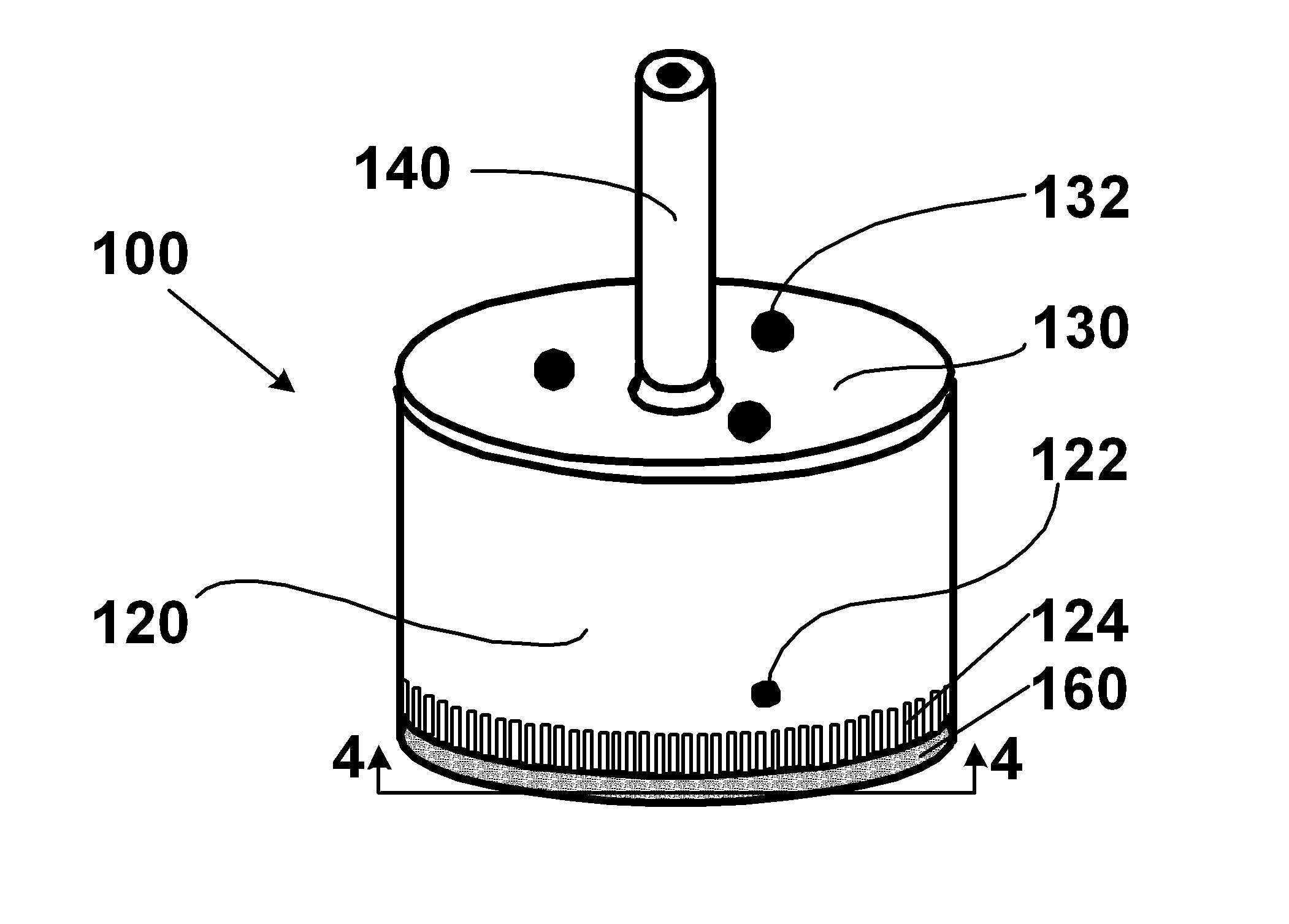 Diamond core drill bit