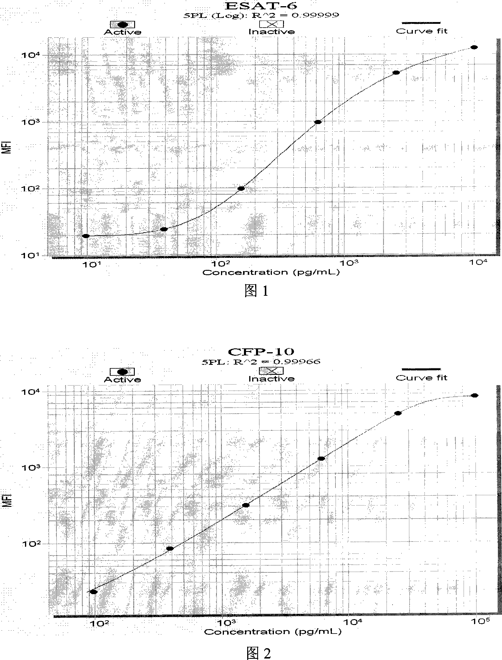 Mycobacterium tuberculosis detection liquid phase chip and method for making same