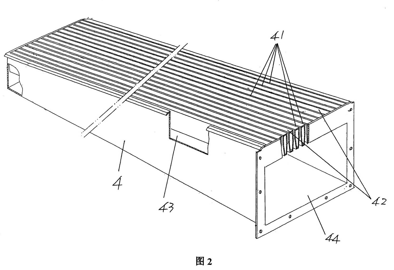 Hot air drying box