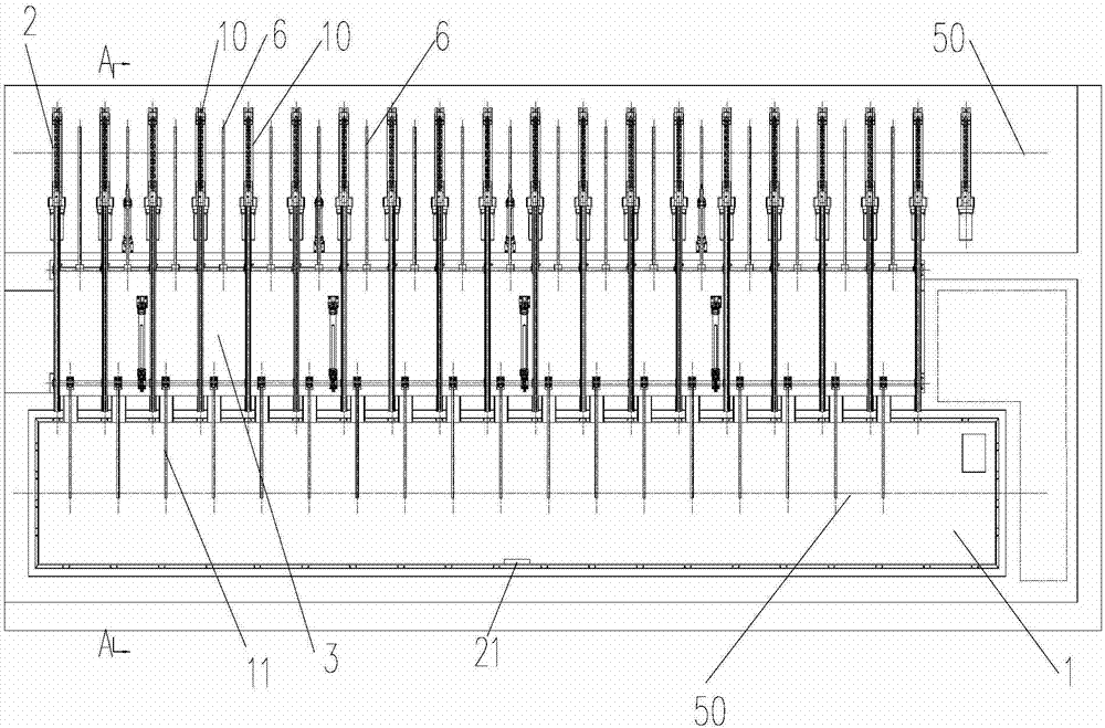 Quenching machine applied to mandrel heat treatment