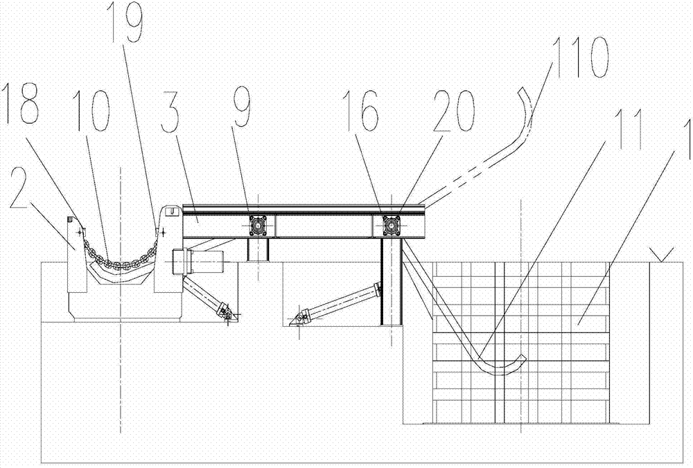 Quenching machine applied to mandrel heat treatment