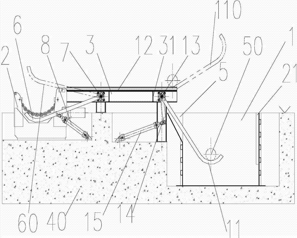 Quenching machine applied to mandrel heat treatment