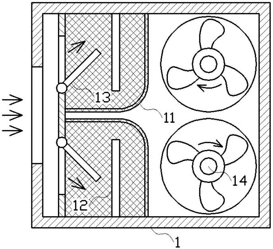 Absorbing type automatic heat-dissipating mosquito repellent device for livestock raising