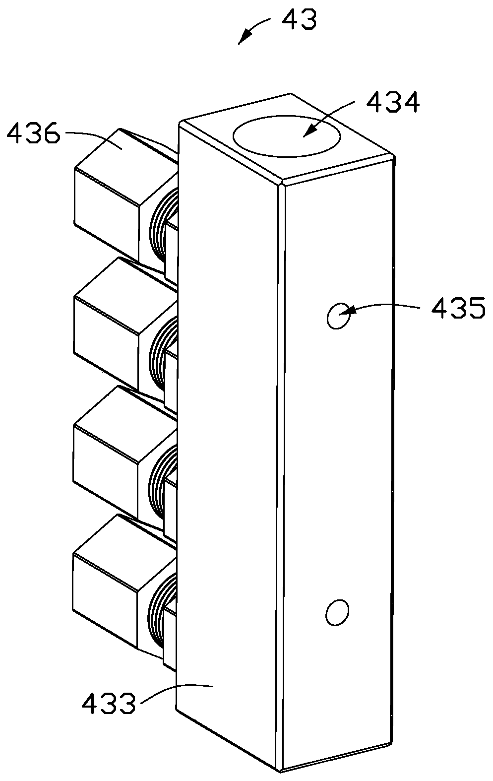 Liquid cooling radiators and server system