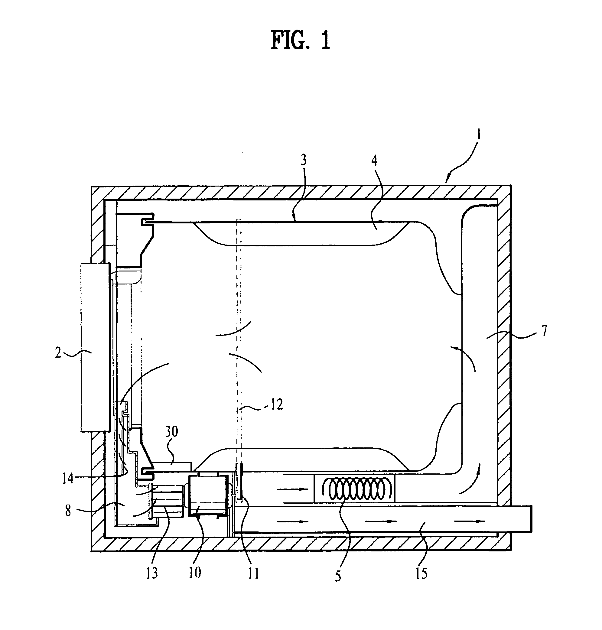 Laundry dryer and method for controlling drying course of the same