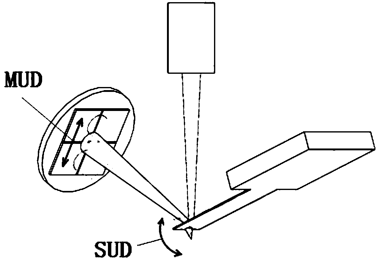 A novel scanning probe microscope detection method and system