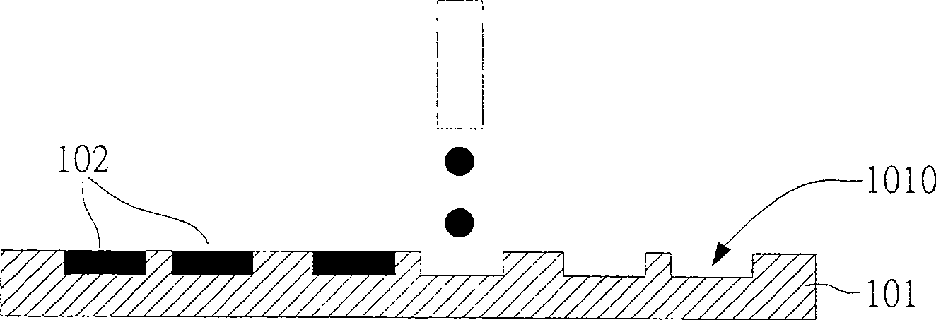 Method for fabricating organic thin film transistor in plastic base plate