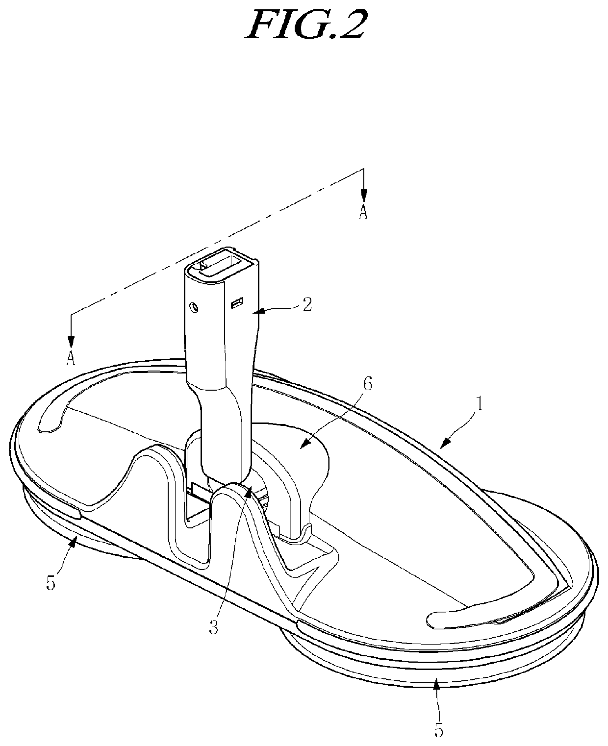 Rotary mop cleaner