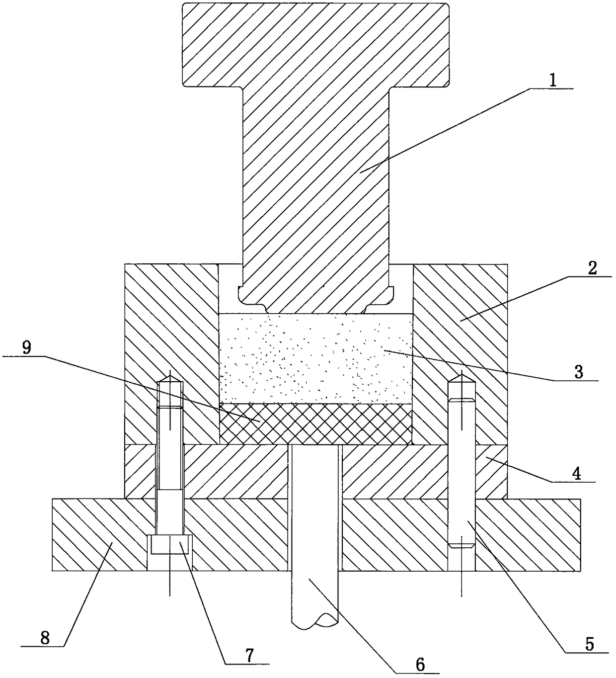 A method for rotary extrusion forming of light alloy cup-shaped parts