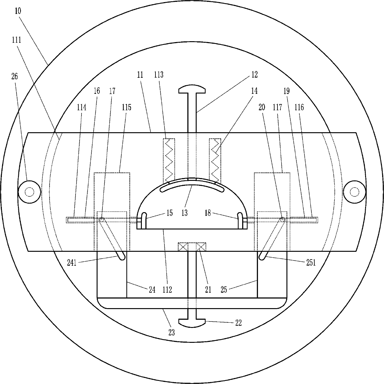 Special fixture for aluminum profile numerical control machining center