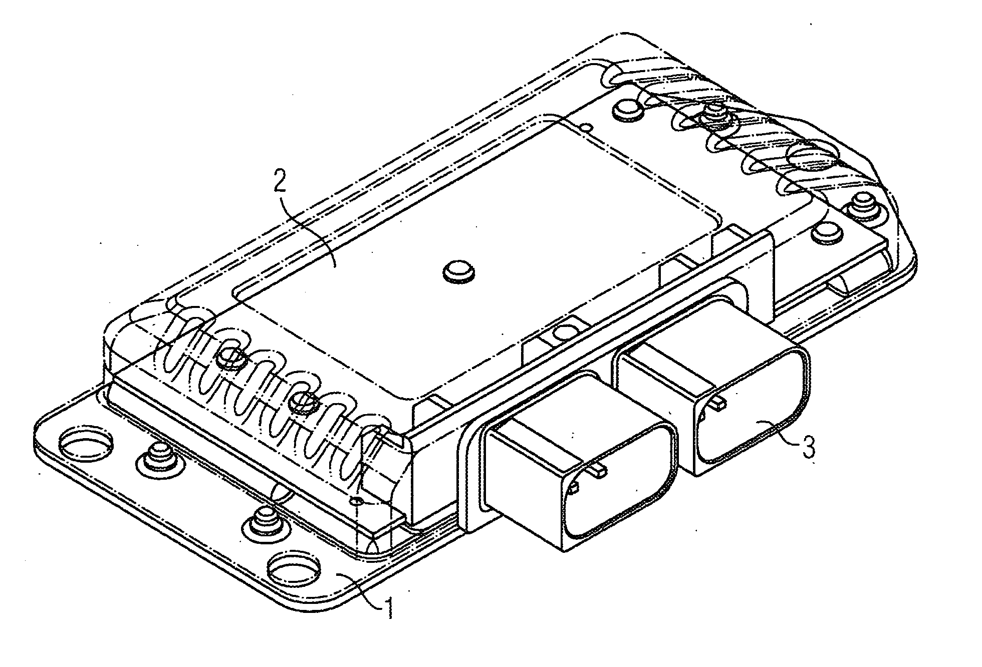 Electric Device Having a Plastic Plug Part Arranged on a Circuit Support