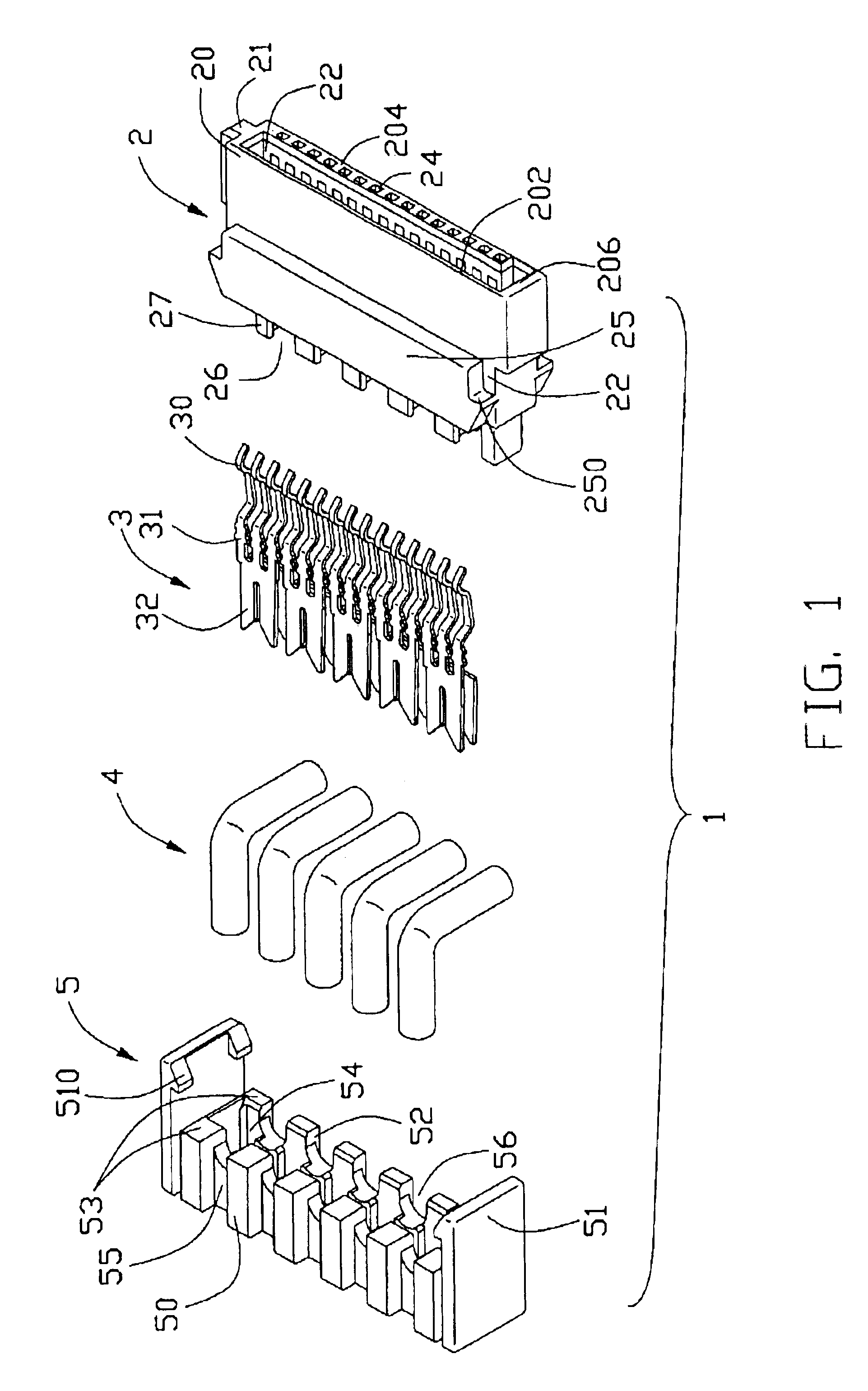 Cable connector assembly with IDC contacts