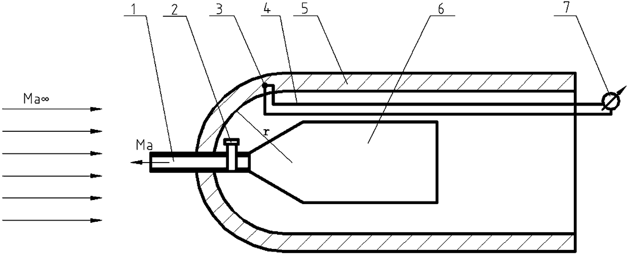 A self-adaptive thermal protection method for aircraft head