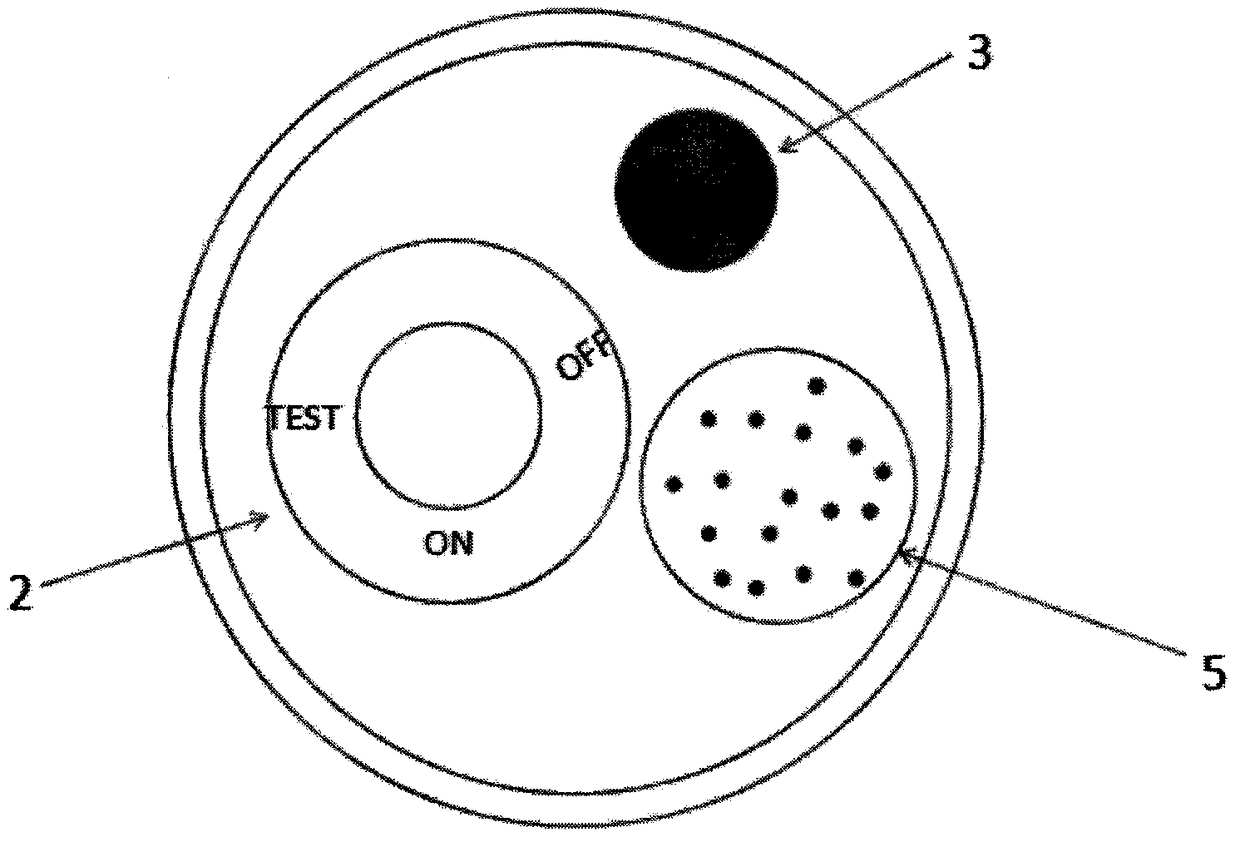 Non-contact intelligent high-voltage direct-current electroscope