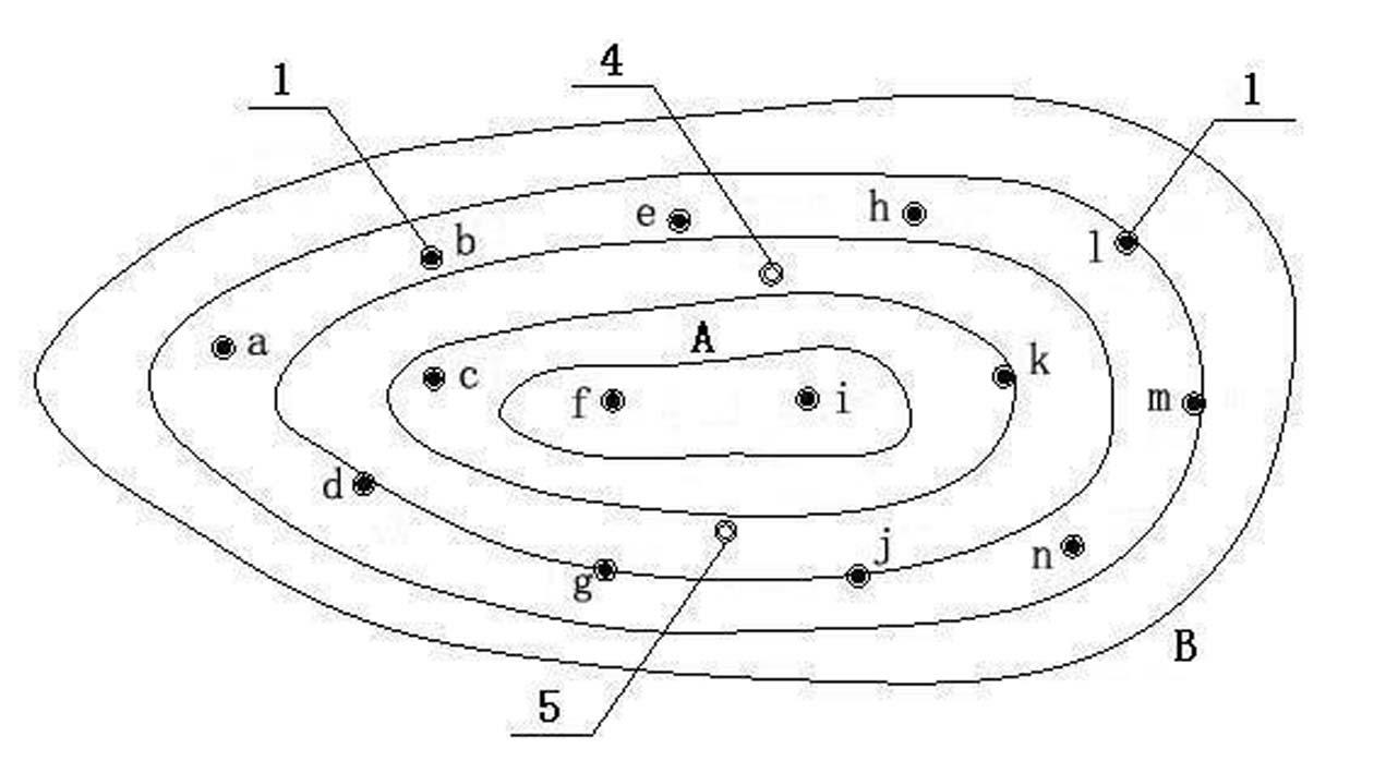 Grout-to-extinguish method of dual hard close-distance multiple seam gob areas