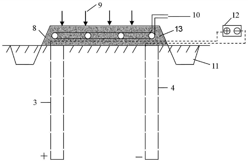 A Method for Strengthening Soft Foundation with Charged Colloid Combined with Vacuum-Electroosmosis