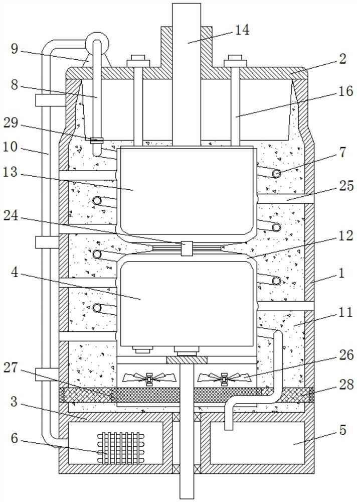 Power-driven direct current motor of electric automobile