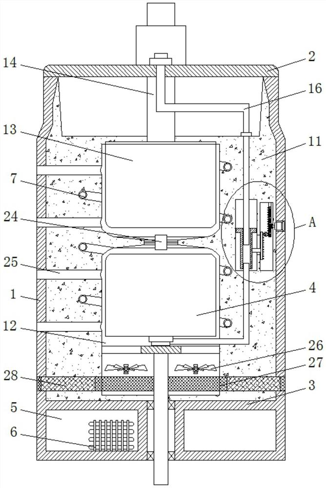 Power-driven direct current motor of electric automobile