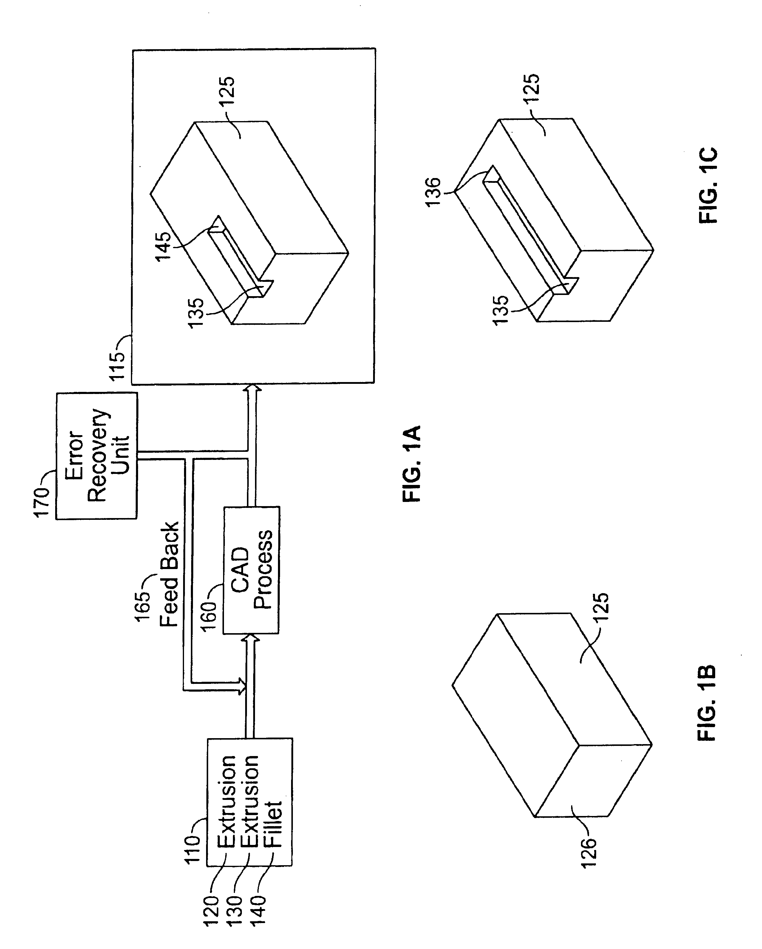 Error recovery in a computer aided design environment